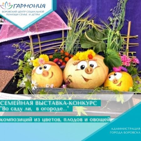 Приглашаем к участию в семейном конкурсе к Дню города Боровска
