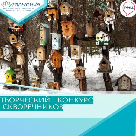 Окружной конкурс скворечников